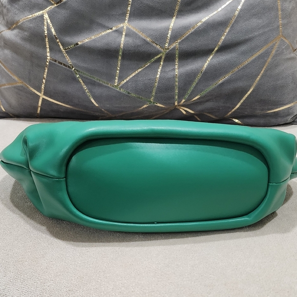 NEW!! The Drop Women's Addison Soft Volume Green Faux Leather Top-Handle Bag,NWT - Picture 4 of 5